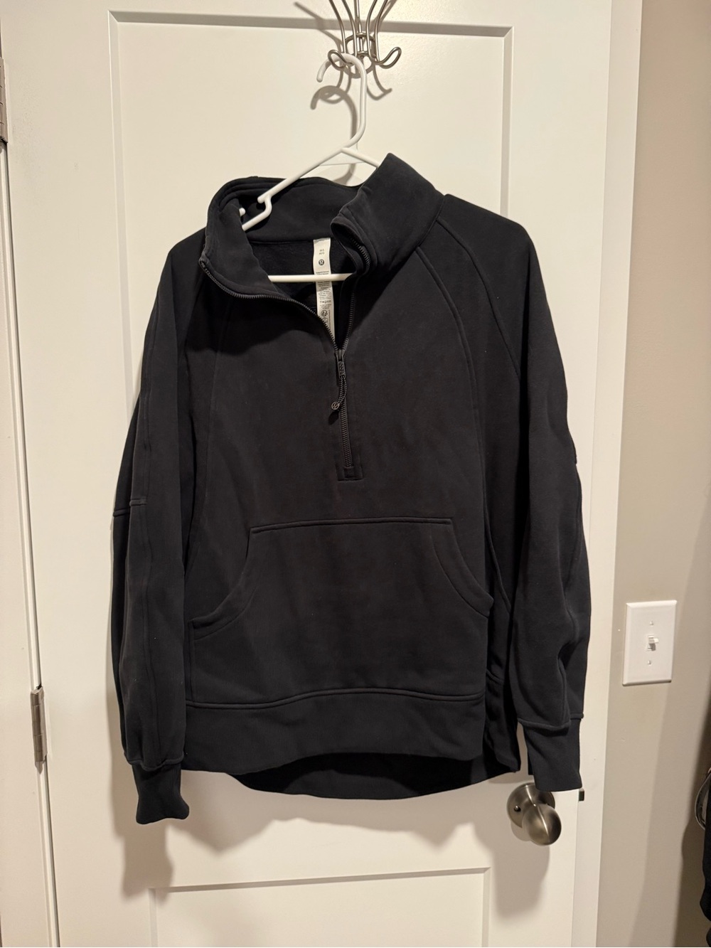 lululemon athletica Black Quarter-Zip Hoodie
